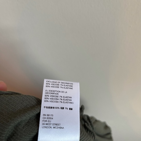 NWOT Free People Shimmy Shake Long Sleeve Top - Forest Green - Picture 14 of 15